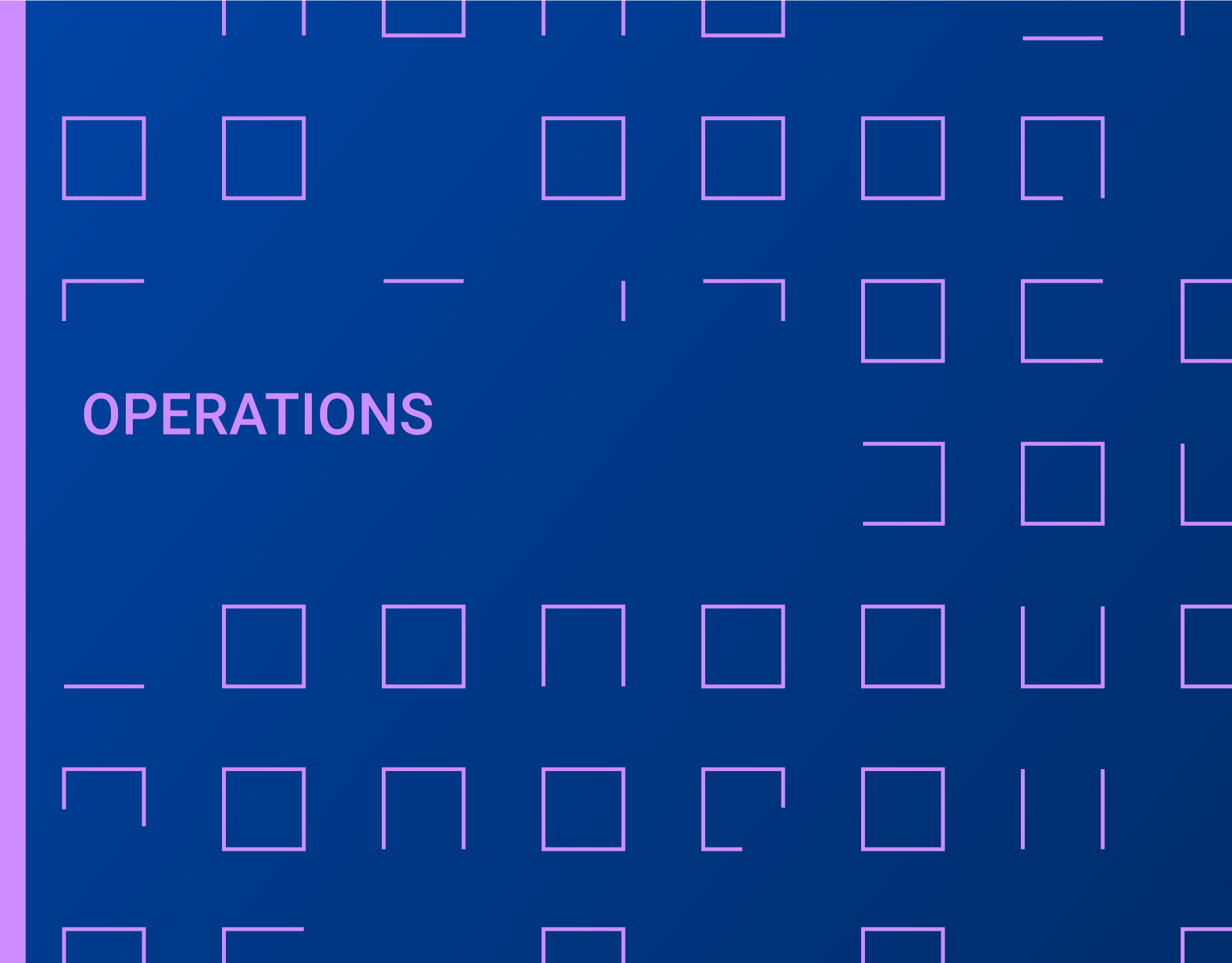 Rapporto Operations 2020 - Operations (Re)evolution